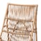 Baxton Studio Genera Modern Bohemian Natural Rattan Lounge Chair 217-12709-ZORO - alternate 5